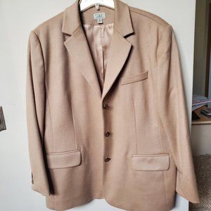 L.L. Bean Tan Blazer 20R